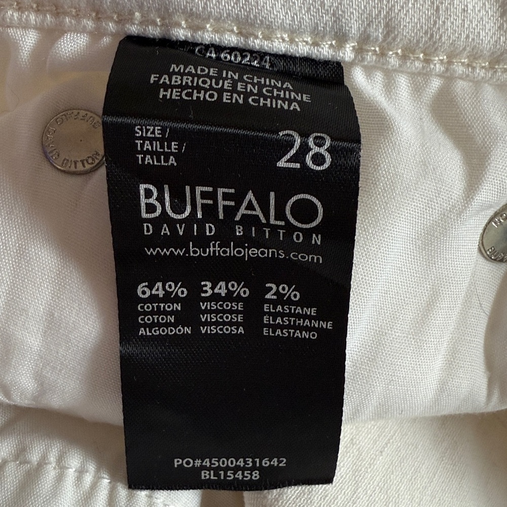 Buffalo | Leigh - Hi Rise Wide Leg Crop Jeans - Picture 10 of 10